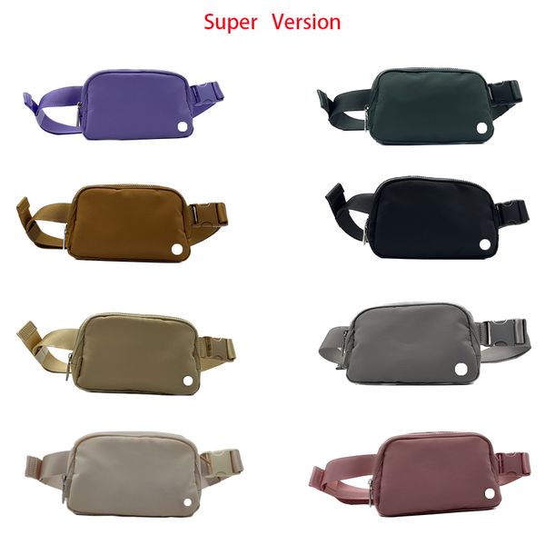 Lu's versatile nylon belt bag, perfect for yoga, travel, or daily wear as a crossbody, waist, or shoulder bag for men and women