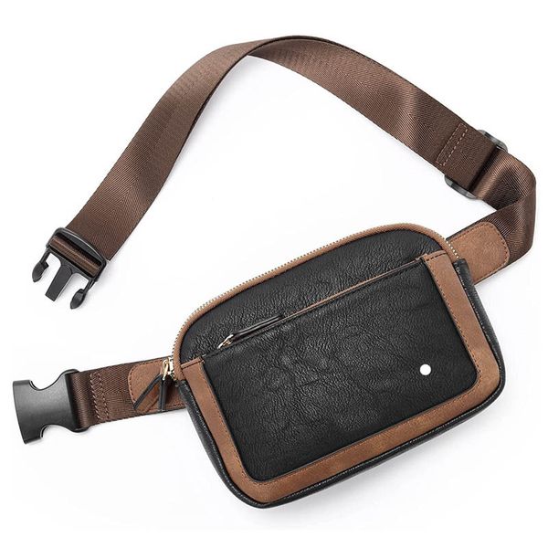 Luxury Lu Fanny Pack Everywhere Belt Bag Designer Bum Chest Yoga Bag Bumbag Nylon Womens Mens Outdoor Leather Shoulder Crossbody Waist Bags