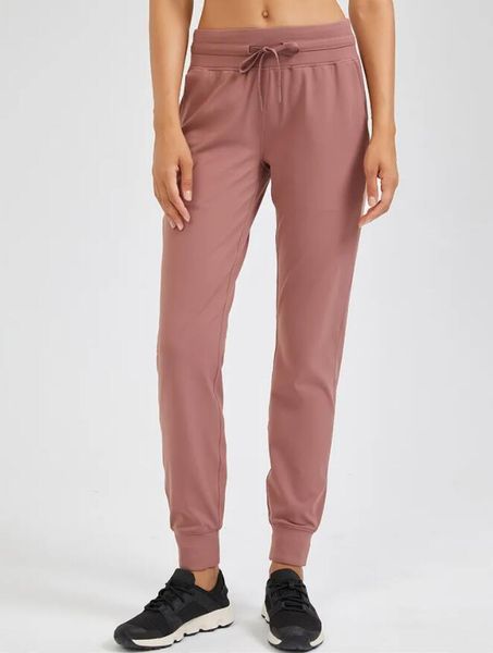 LUyoulike Women's Yoga Joggers with High Waist and Stretchy Pull Cord for Training