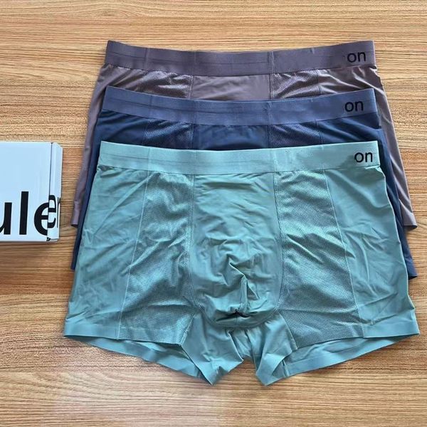 Men's designer underwear shorts - soft, luxurious, comfortable swim boxers in multiple acrylic colors