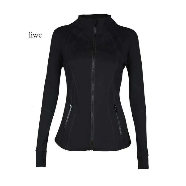 Mens Lululeamon Jacket Sports Jacket Workout Sports Gym Coat Luluity Lemonly Jacket Quick Dry Top Solid Zip Up Sweatshirt Sport Wear Luluity