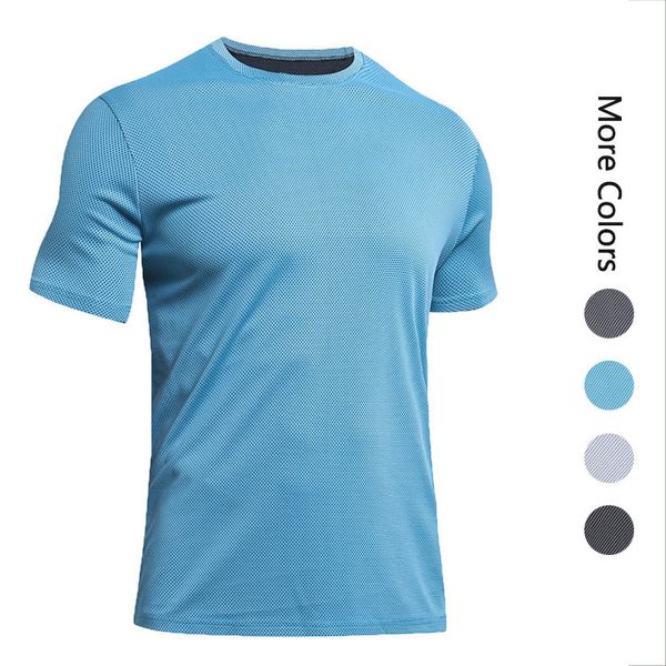 Men's Quick-Dry Outdoor Sport Shirt - Breathable Short Sleeve Workout Top LM47