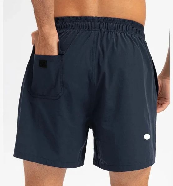 Men's Quick-Dry Yoga Shorts with Back Pocket for Running and Gym