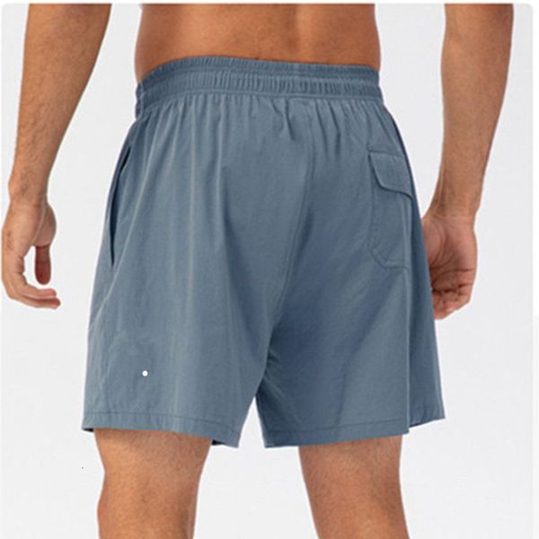 Men's yoga shorts with back pocket for quick drying during sports, running, or gym workouts