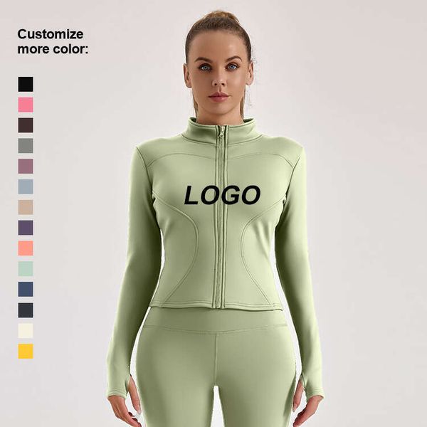 New Active Wear Yoga Set with Zip Define Shorts and Fleece Jacket in Size P