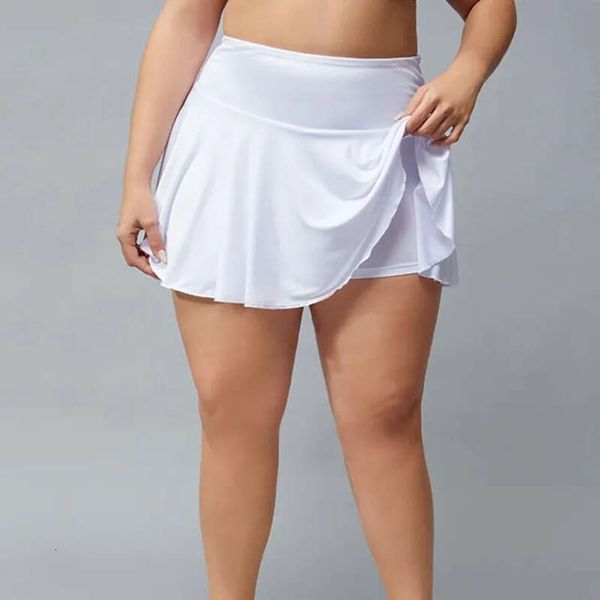 NEW LULUSLEMONS Pleated Tennis Skirt with Waist Pocket for Women's Sports and Yoga Wear