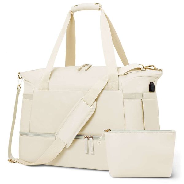 New Women's Large Waterproof Duffle Bag - Breathable, Durable, Dry/Wet Separation, High-Capacity Sports Bag