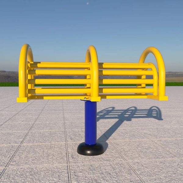 Outdoor fitness equipment for parks and communities, designed for middle-aged and elderly, with sun and rain protection, direct from manufacturers