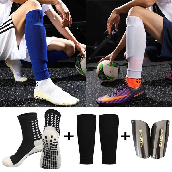 Protective Gear: 1 pair of stretchy shin guard sleeves, non-slip soccer socks, and leg caps for adults and kids