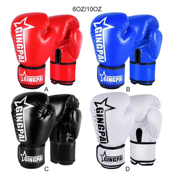 PU boxing gloves for men and women, ideal for karate, kickboxing, Muay Thai, MMA, Sanda training, suitable for both adults and kids