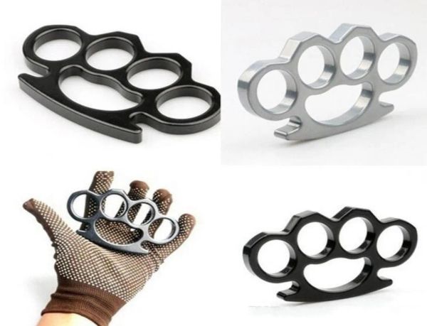 Ready to ship new black-plated gilded steel brass knuckle duster hand tool clutch 2023