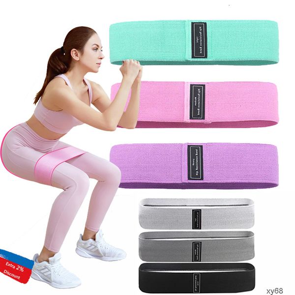 Resistance fitness bands for buttock expansion, made of elastic rubber cloth, ideal for home workouts and sports training