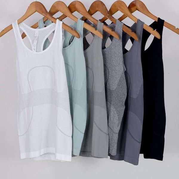 Ribbed slim-fit workout tank for women with racerback design, built-in bra, and sleeveless cut for sports training and leisure wear