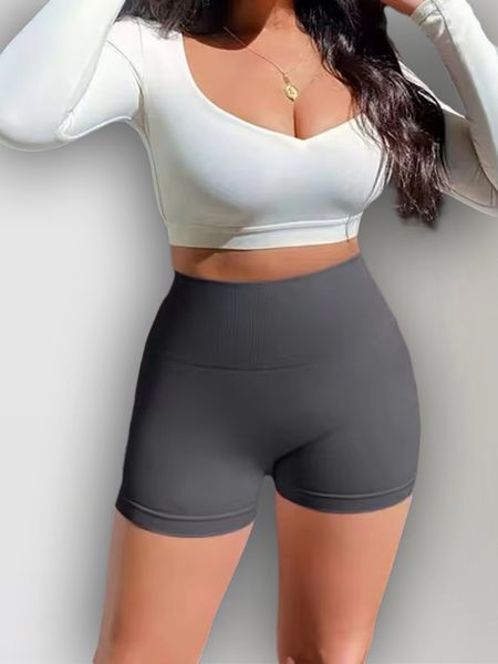 Running shorts for women - quick-dry high-waist yoga bike leggings for summer workouts