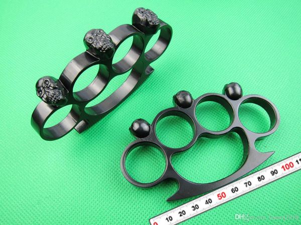 Skull gear heavy steel brass knuckles combat duster strong self-defense tool for men drop shipping