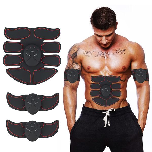 Slim electric muscle trainer for smart fitness, abdominal toning, and muscle stimulation