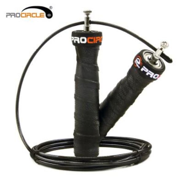 Speed Jump Rope with Ball Bearing and Anti-Slip Handle for Double Unders, WOD, MMA, and Boxing Training