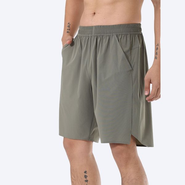 Summer men's seamless quick-dry sports shorts with ripstop fabric for outdoor activities
