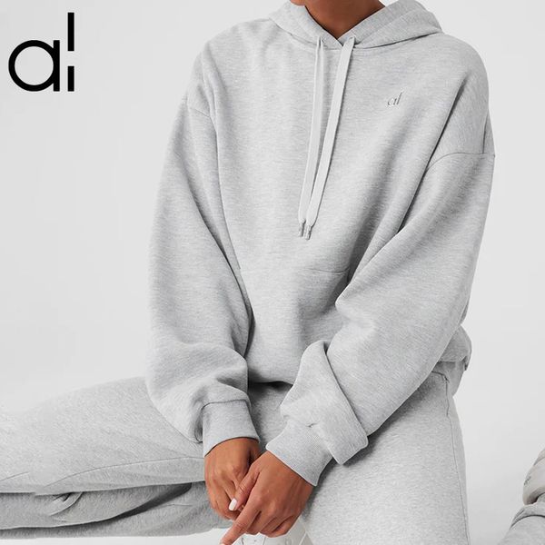Unisex AL Scholar oversized hooded sweatshirt with kangaroo pocket, a heavyweight loose pullover for urban wear