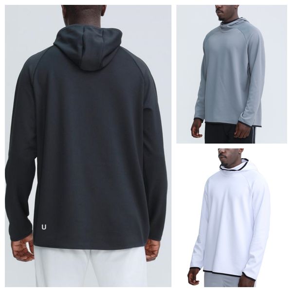 UU-1620 Men's Long Sleeve Sports Hoodie for Yoga and Outdoor Training