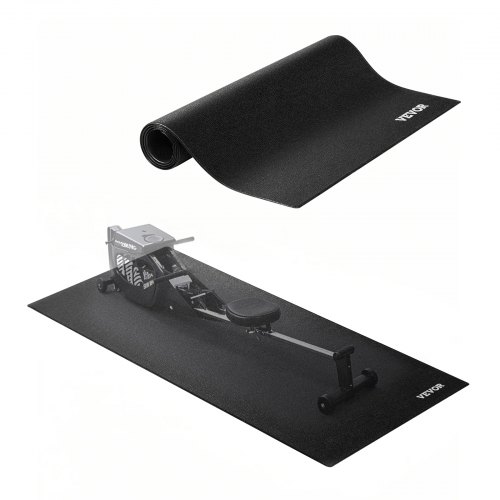 VEVOR treadmill mat for carpeted floors, measuring 23.62
