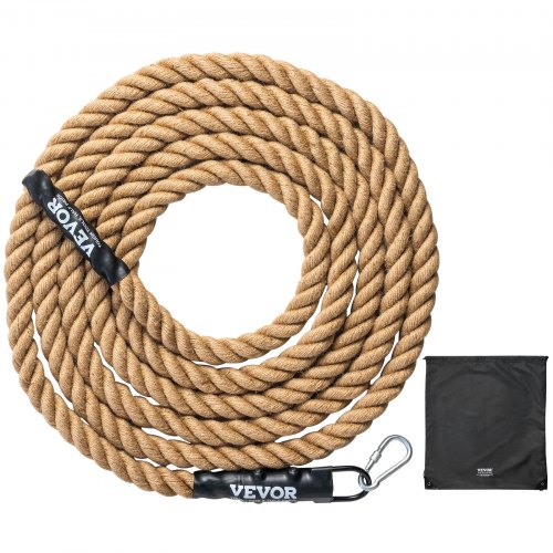 VEVOR's 25 ft gym climbing rope with 1.5