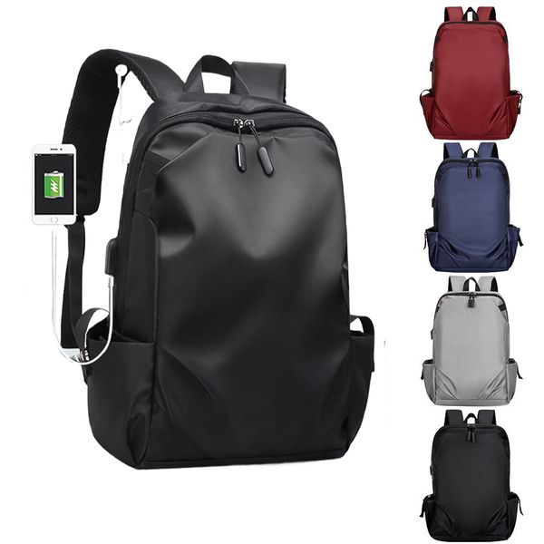 Waterproof yoga backpack for travel, school, and outdoor sports in black or grey