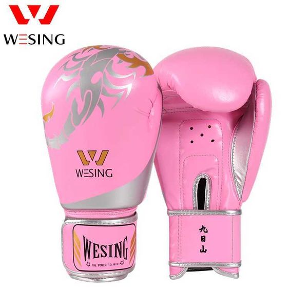 Wesing Boxing Gloves New Muay Thai Gloves for Taekwondo Sanda Training W241010