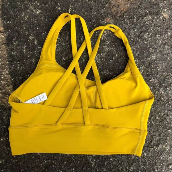 Woman Sport Lu Designer Back Cross Bra Yoga Womens Underwear