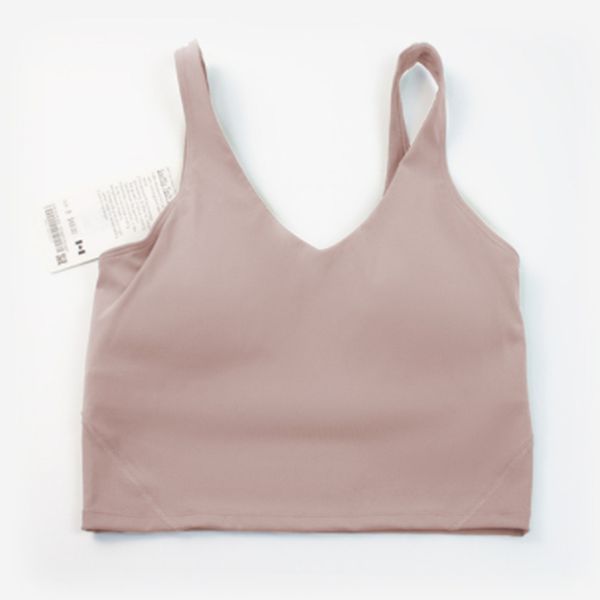 Woman's High-Impact Seamless Sports Bra Align Top for Gym and Yoga Workouts