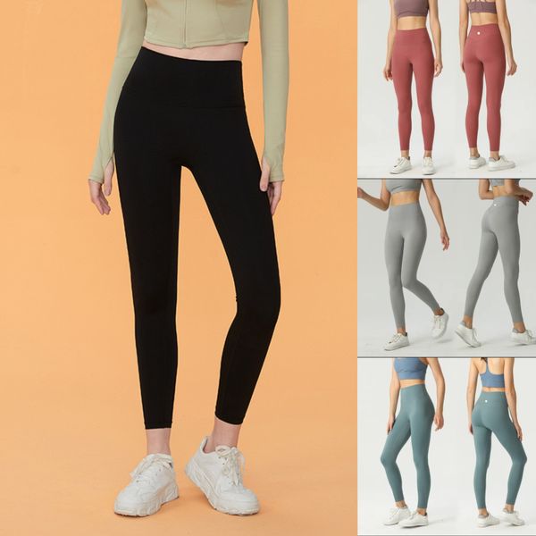 Women's 25" yoga align leggings for fitness, running, and exercise with a slim fit design
