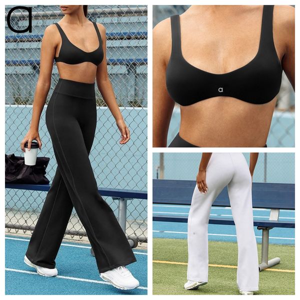 Women's A139 Yoga Set: Sleeveless Vest, Bra, and Long Pants for Summer Sports and Gym Workouts