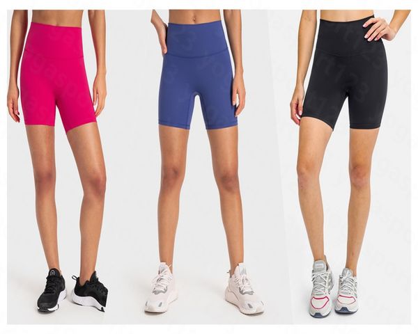 Women's athletic shorts for yoga, running, and workouts with stretchy fabric and pockets