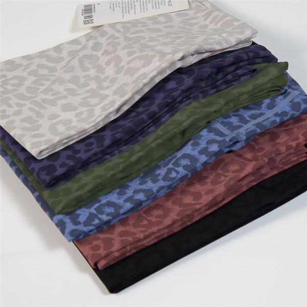 Women's Camo Yoga Leggings - High Waist Soft Gym Tights for Running and Workout