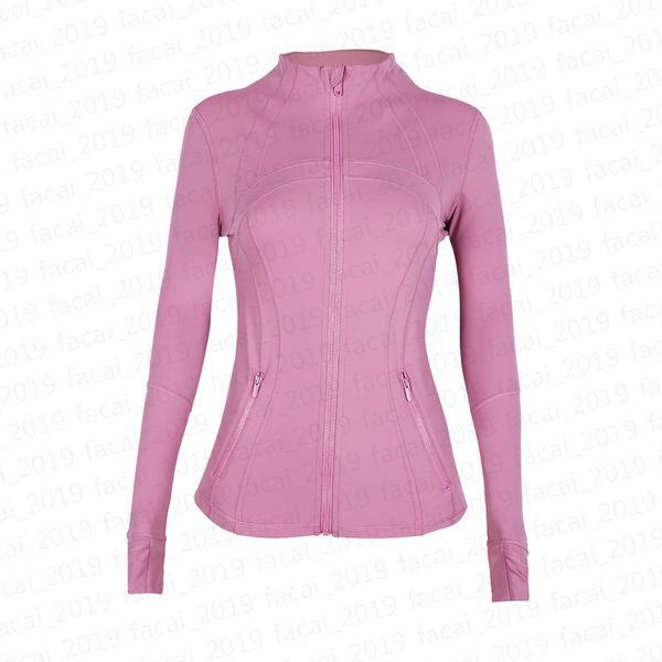 Women's cropped yoga jacket with gold zipper, slim fit, thumb holes for activewear, running, and workouts