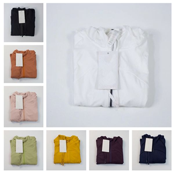 Women's fitness running jackets with thumb holes, hoodies, and long sleeves for street workouts, yoga, and gym wear