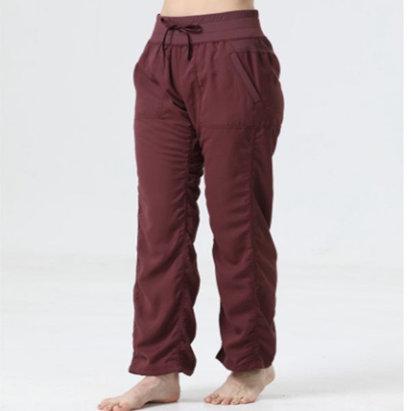 Women's High Waist Yoga Pants - Elastic Slim Fit Dance & Training Pants for Running and Sports