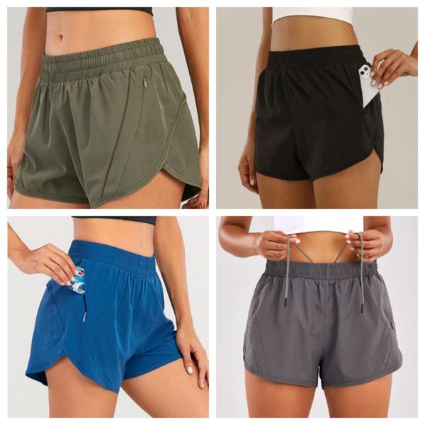 Women's high-waisted Hotty Hot shorts for running, yoga and workouts with quick-dry, breathable and sweat-wicking fabric