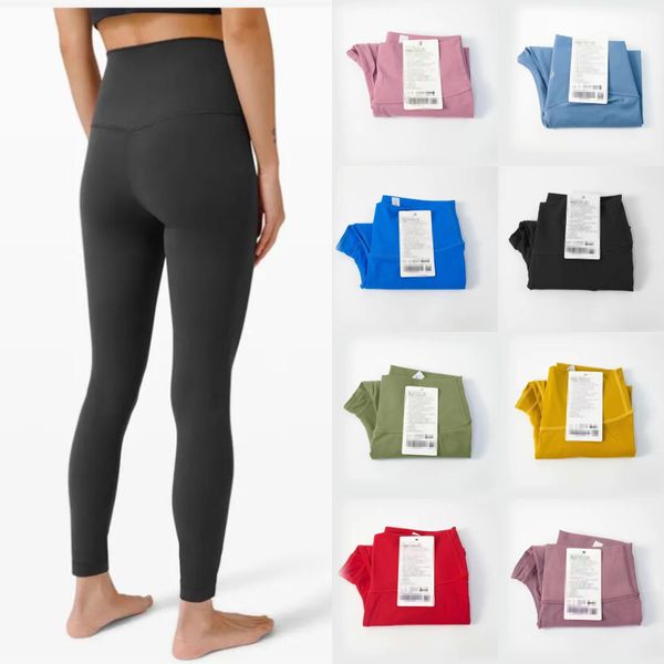 Women's High-Waisted Yoga Pants with T-Back Design for Fitness and Running - Soft, Elastic, and Hip-Lifting Activewear