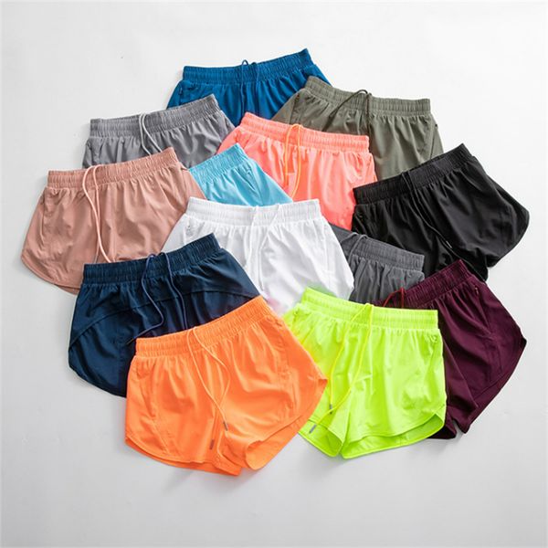 women's high-waisted yoga shorts, breathable quick-dry fitness shorts with stretchy nylon fabric for sports and workouts