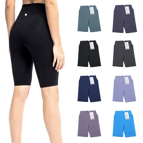 Women's high-waisted yoga shorts with tummy control, soft and comfortable for workouts, running, and gym activities
