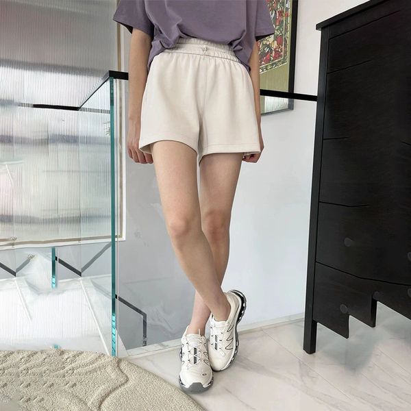 Women's softstreme yoga shorts with a 4-point design for sports, outdoor activities, and camping, featuring a loose wide-leg cut, age-defying breathable fabric, silky drape, and high waist for summ...