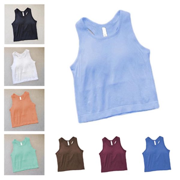 Women's stretchy ribbed EBB workout tank, herringbone back with built-in bra, nude and fast-drying shorts