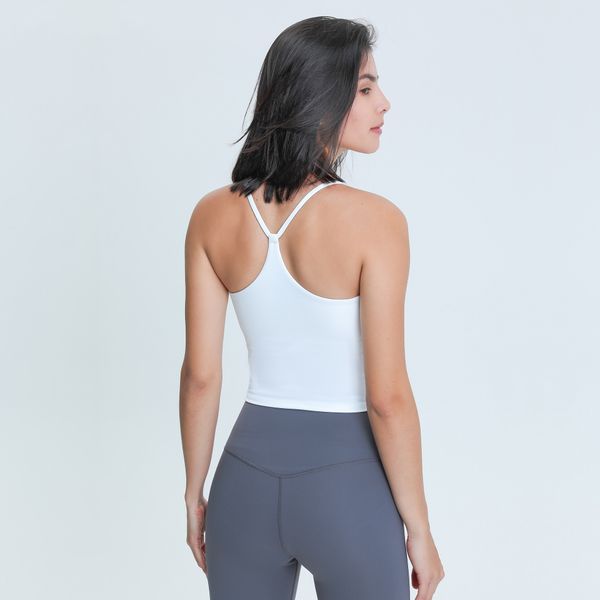 Women's tank tops for yoga, workouts, and sports, featuring a sexy vest design, quick-dry breathable fabric, U-neck, and slim fit