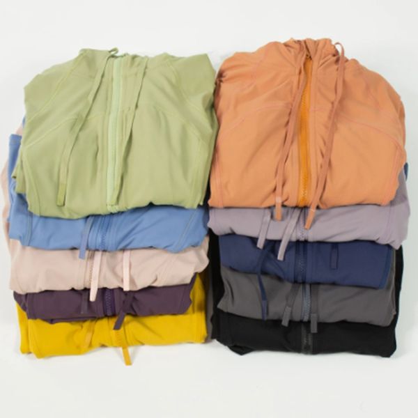 Women's Yoga Jacket with Hood and Thumb Holes for Workouts and Running