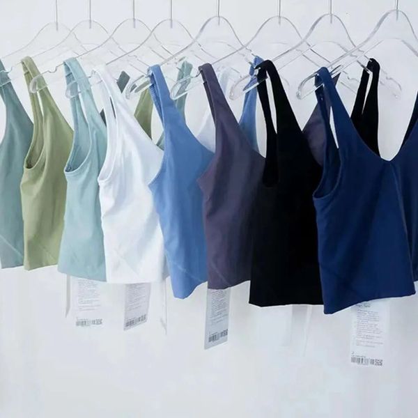 Yoga Bra align tank Womens Sport Bra Classic Popular Fitness Butter Soft Tank Gym Crop Yoga Vest Beauty Back Shockproof With Removable Chest

Women's Yoga Bra Align Tank - Classic Fitness Top with Soft Butter Fabric, Shockproof Gym Crop Vest featuring Removable Chest Support and Stylish Back Design