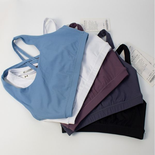Yoga Bra for Women with Shockproof Support, Cross-Back Design, and Gathered Abdominal Suspender for Sports and Yoga Wear