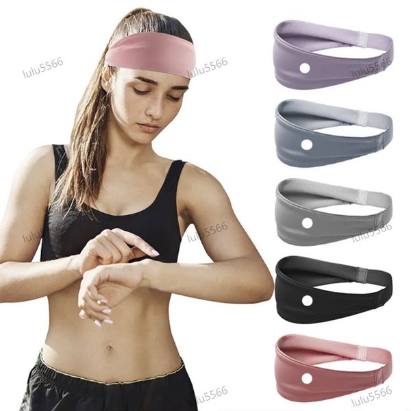Yoga headbands with high elasticity, sweat-wicking fabric, and anti-slip design for women's running, fitness, and Pilates workouts
