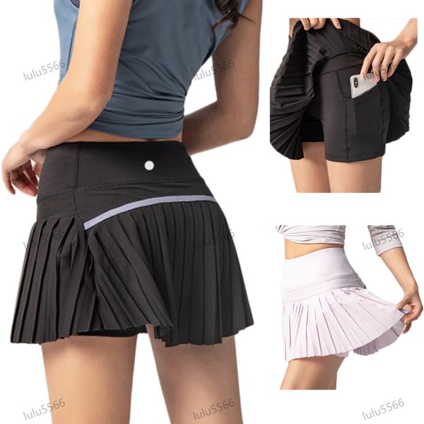 Yoga pleated skirt for women, perfect for tennis, gym, running, fitness, golf, dance, and biking workouts