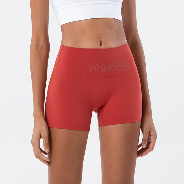 Yoga shorts for women, high-waisted align sports shorts for running, gym workouts, and fitness